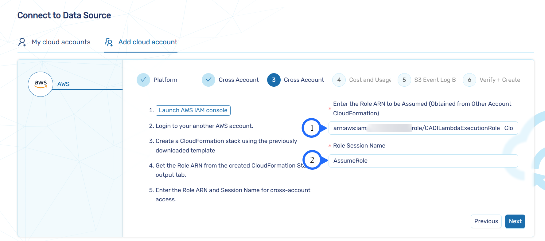Cross-Account-Credential